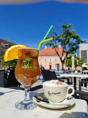 Combo for me at Wake Up Juice Bar in Novi Sad