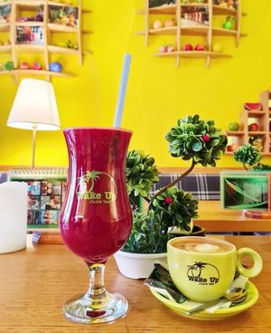 Time for Health :) at Wake Up Juice Bar in Novi Sad
