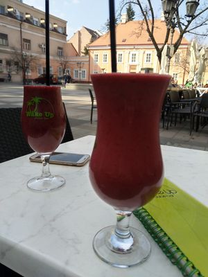 Juice and smoothie at Wake Up Juice Bar in Novi Sad