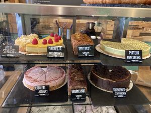 Der Matcha Cheesecake💗 at Woodrich in Darmstadt