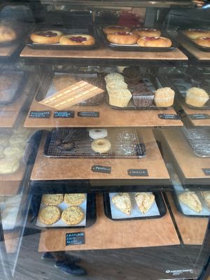 Danishes, cookies, cupcakes, donuts, and scones  at Fat Cats in Austin