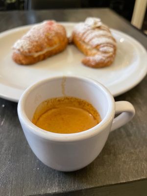 Cuban espresso shot at Fat Cats in Austin