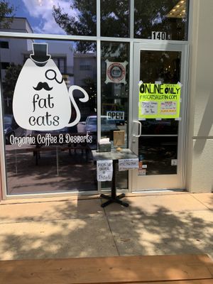 Taking orders online! at Fat Cats in Austin