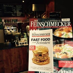 Winner of 'Feinschmecker' award at Bensel & Gretels in Rostock