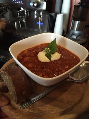Chili SIN Carne at Bensel & Gretels in Rostock
