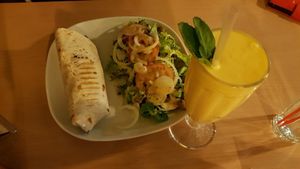 It's a wrap at Old School Vegetarian Restaurant in South West London