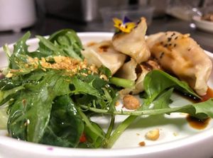 Vegan Gyoza at Thai Veggie Hutt in Hobart