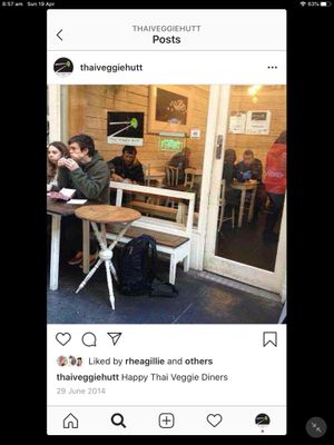 Dine in and take out  at Thai Veggie Hutt in Hobart