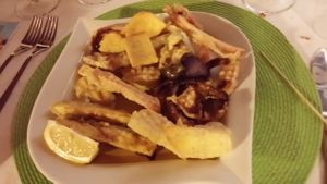 appetizers at Vegan House in Torre Di Mosto