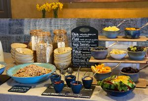 Breakfast buffet at Cutty Sark in Marazion
