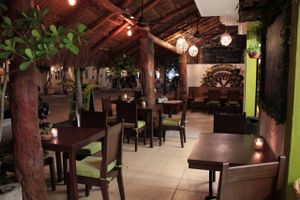 Nice friendly atmosphere, open for breakfast, lunch and dinner at Bio-Organicos in Playa Del Carmen