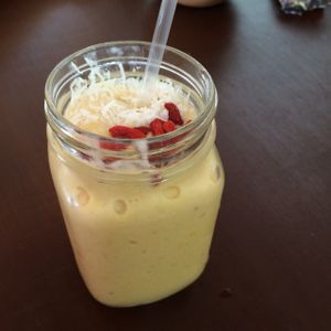 Come try our great superfood Smoothies at Bio-Organicos in Playa Del Carmen