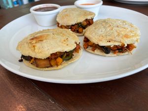 Gordita at Bio-Organicos in Playa Del Carmen