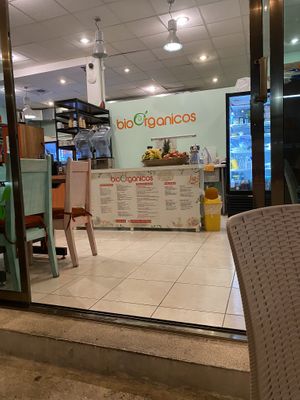 Dining area indoor outdoor  at Bio-Organicos in Playa Del Carmen