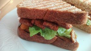 VLT sandwich at Grindhaus Cafe in Buffalo