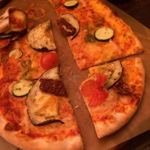 Pizza  at Pizzeria Bomb in Helsingborg