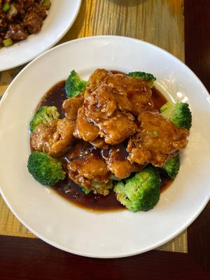 v- general tsaos at China Garden  in Rye