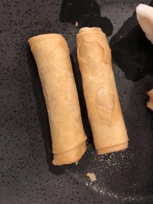 Vegetable spring rolls! 😋 at China Garden  in Rye