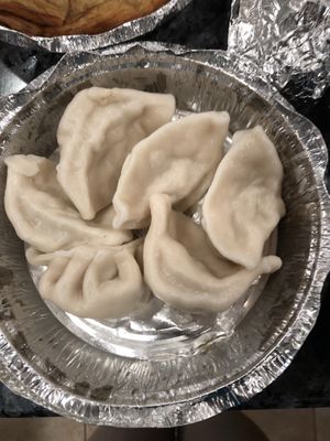 Vegetable dumplings! Yum! 😋 at China Garden  in Rye