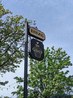 outside at Einzig in Bad Vilbel