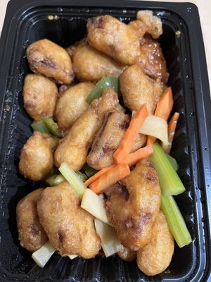 Soy General Tso Chicken (9/10)  at Tsing Tao in Boulder