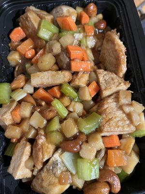 Soy Cashew Chicken (6/10)  at Tsing Tao in Boulder