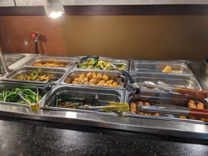 Vegan buffet at Tsing Tao in Boulder