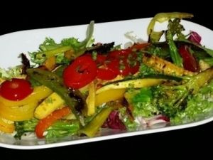 stir fry veggies at Mosaic in Swansea