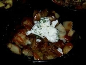 potatos bravas at Mosaic in Swansea