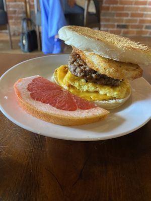 Best breakfast sandwich #Veganuary at The Nile in Mesa