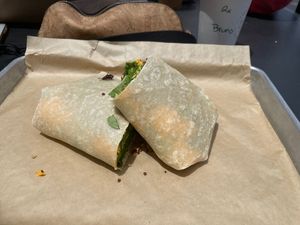 Sad looking wrap  at The Nile in Mesa