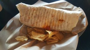 Soyrizo Burrito  at The Nile in Mesa