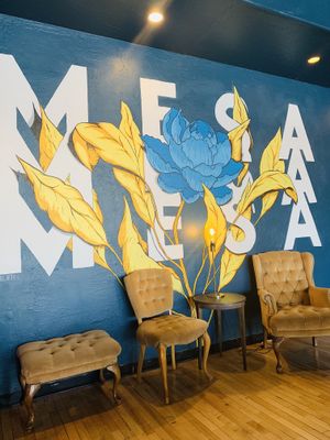 Wall art at The Nile in Mesa