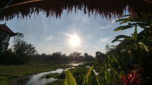 El lugar es lindo!  at Atman Kafe in Ubud