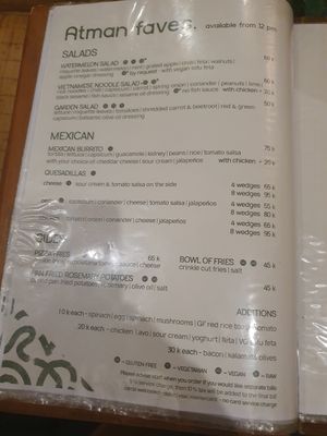  at Atman Kafe in Ubud