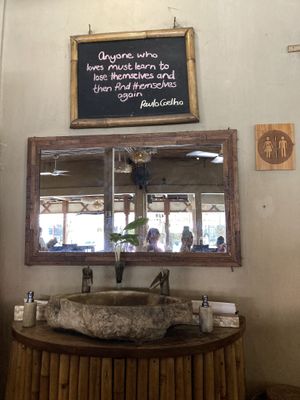   at Atman Kafe in Ubud