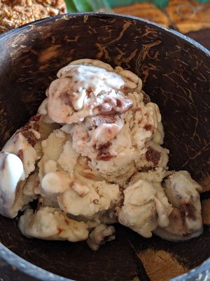 Mint choc chip gelato at Atman Kafe in Ubud