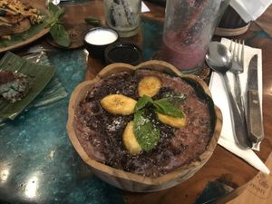 Rice pudding at Atman Kafe in Ubud
