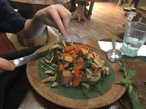Tempeh at Atman Kafe in Ubud