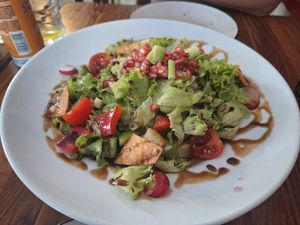 Fattoush Salad at Mr Falafel in Maribor