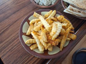 French Fries at Mr Falafel in Maribor