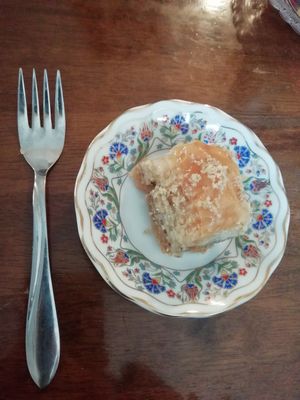 baklava at Mr Falafel in Maribor