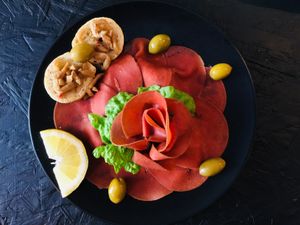 Carpaccio Vegano at La Barrique in Lecce