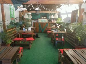 inside at The Green House in Tijuana