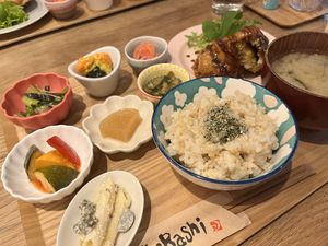 Dinner Set Menu (plant based)  at Merrymomo in Osaka