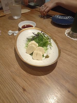 Tofu skins at Merrymomo in Osaka