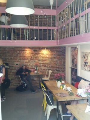 inside at Legal Cakes in Warsaw