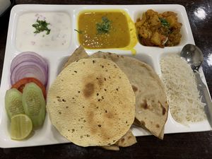 Two Item Thali  at Govindam in Pattaya