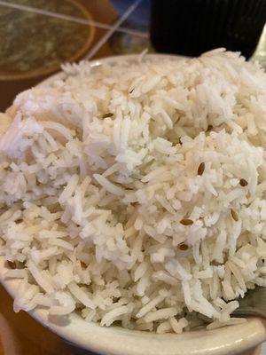 Rice  at India Garden in Lakewood
