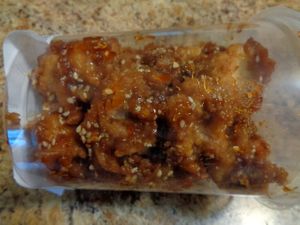 Sesame battered tofu cubes at Mustard Seed Market - Highland Sqaure in Akron